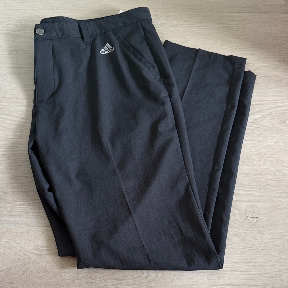 Adidas Men's Dark Gray Chinos